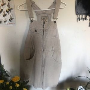 Express Overall Corduroy Shorts